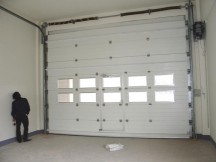 Deluxe garage door