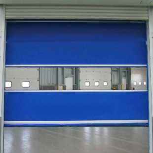 Install Longgang aluminum alloy rolling shutter door @ high speed door @ induction fast door