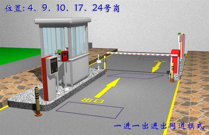 [公明车牌识别系统安装】小区车牌识别调试