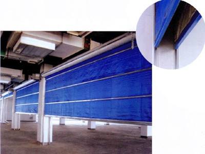 Luohu underground market fire shutter door installation customized supplier