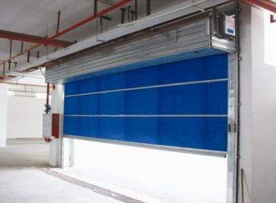 Steel fireproof rolling shutter door accessories replacement program