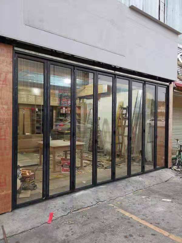 What are the conditions for the installation of automatic doors in the south