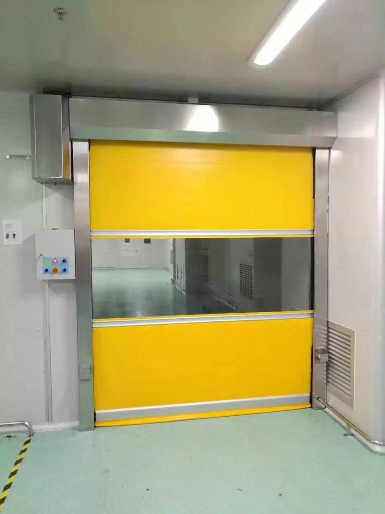 Can fingerprint locks be installed on the rapid doors in Huizhou