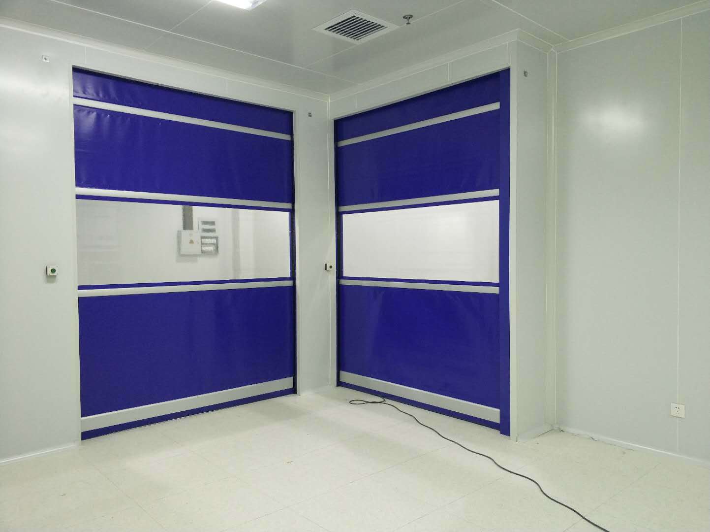 Longgang Intelligent Workshop's Quick Doors Open and Close Instantly