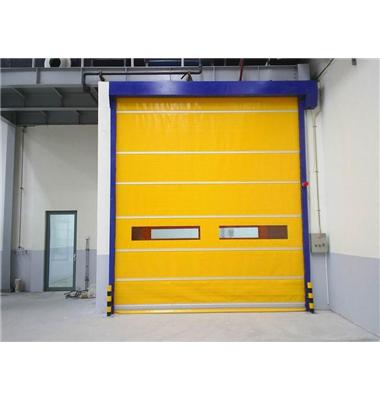 Customized installation of PVC quick doors in the production workshops of Baiyun District